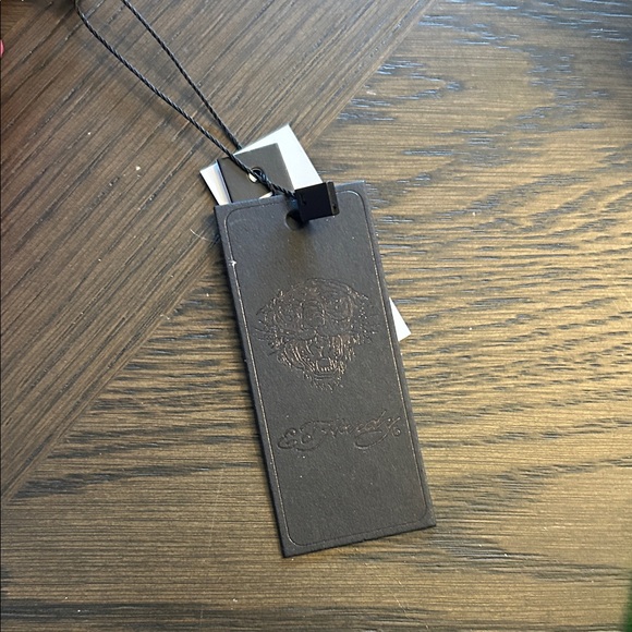 Ed Hardy Pink Large Wristlet Clutch Great for Passport - Picture 2 of 5